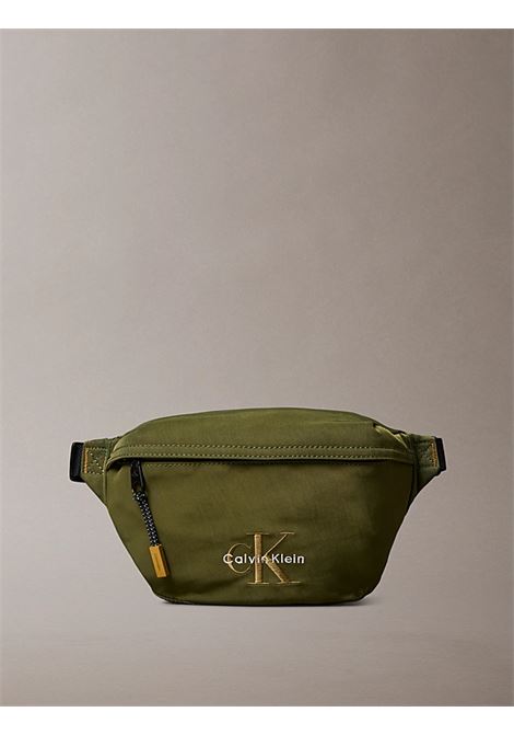 Marsupio in nylon con logo monogramma CALVIN KLEIN | LV04D3116GLLP